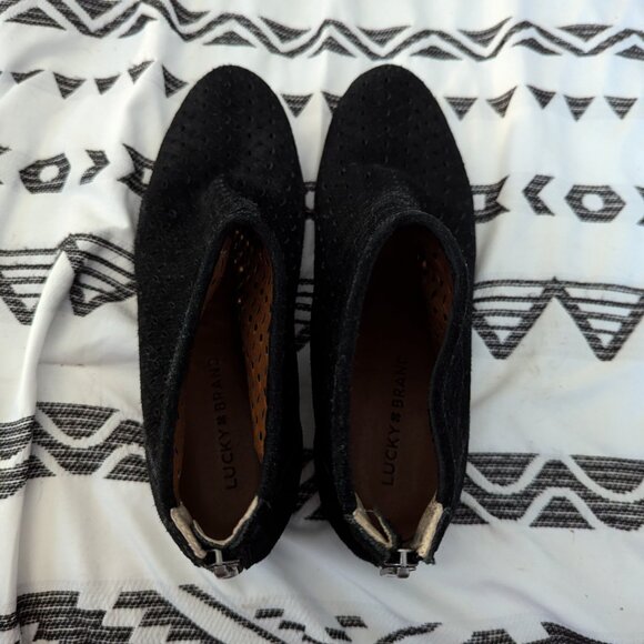 Lucky Brand Perforated Booties - Picture 4 of 4